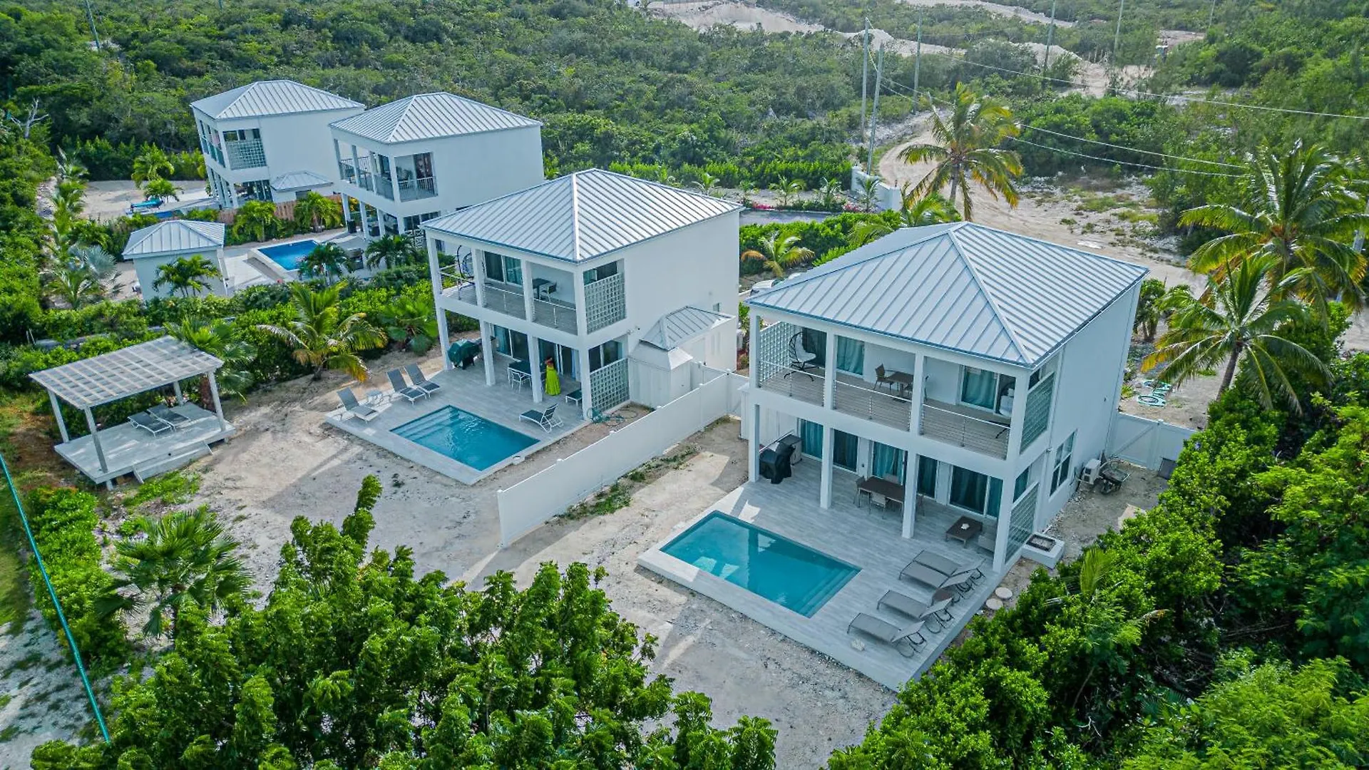 Villas With Private Pool 5 Min To Grace Bay Beach Long Bay